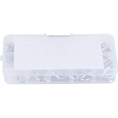 Kit de 100 goupilles fendues R pour tracteur, avec boîte en plastique. (1/5)