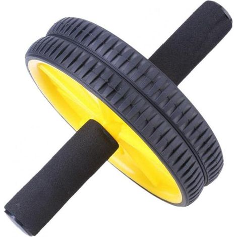 Roue abdominale portable rebond automatique, antidérapante silencieuse gym/domicile