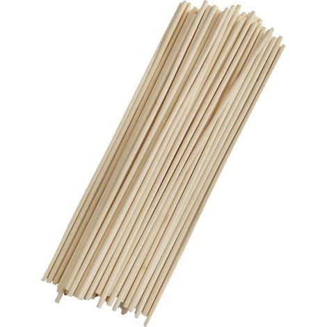 Piquet de Soutien pour Plantes Bambou 50 Pièces 20cm x 3mm Kit de Support Écologique pour Tomates, Arbustes et Fleurs (1/5)