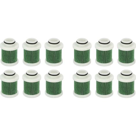 Packung mit 12 Kraftstofffiltern 6D8-WS24A-00 für Yamaha Außenbordmotoren F40A, F50, T50, F60, T60, F70 und F90 (40-115 PS) (1/5)