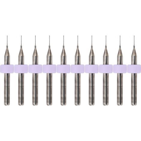 10 pieces 0.3mm cleaning needle nozzle drill bits tungsten carbide cleaner 3D printer accessory (1/5)