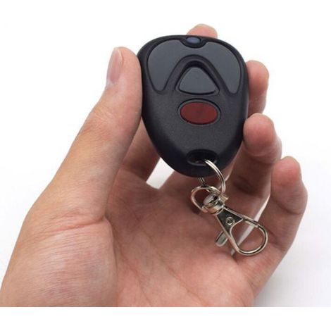 Duplicateur Télécommande 433.92 Mhz - Code Fixe - Compatible Portes Garage Portails Voitures - 4 Boutons - ABS Métal - 1 Pièce (1/4)