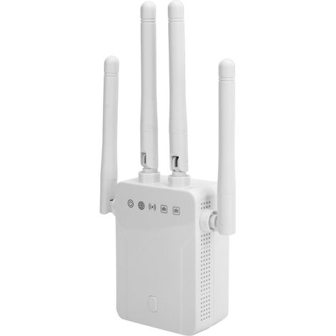 Répéteur Wi-Fi 2,4 GHz 300 Mbps avec 4 antennes externes ZF-3Z06 (prise 100-240 V EU)