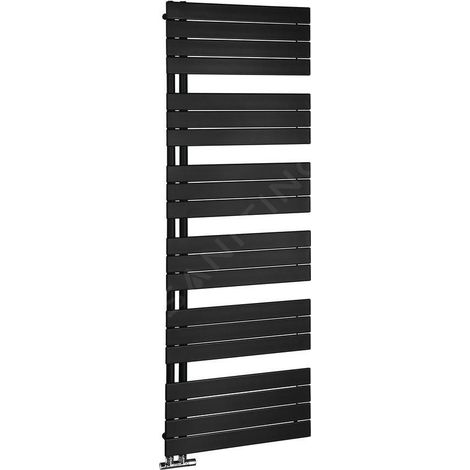 Radiateur de salle de bain MILI 600x1798mm, noir mat (1/5)