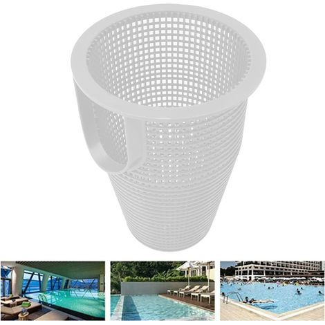 Pompe de Filtration pour Piscine avec Panier de Remplacement Compatible Pentair B-199 Blanc- (1/5)