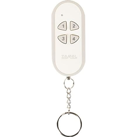 Télécommande 4 canaux P-257/4 - Noir - Portée 250m - Design moderne - Pratique et ergonomique