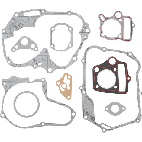 Joint complet moteur horizontal 70cc démarrage au pied - Alésage 47mm - Joint papier pour moto cross pit bike-x (1/4)