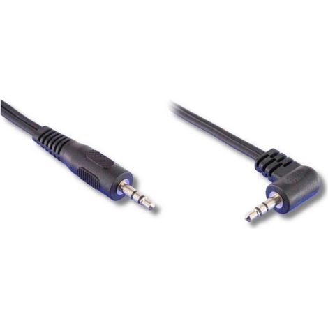 Cavo audio - LINEARE A196D - Jack 3,5 mm stereo maschio/maschio - 2,5 m - Nero