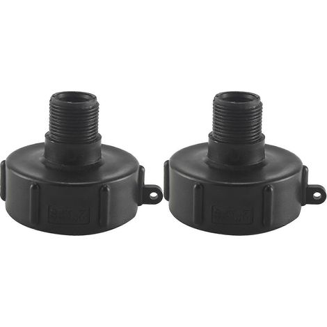 2 pièces Ibc fourre-tout Adaptateur 275 330 Ibc Adaptateur Filetage Fin 2 pouces Nps réservoir d'eau tuyau d'arrosage Adaptateur Conne (1/3)