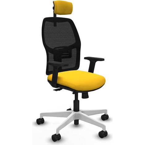 Silla de oficina piqueras y crespo Alfera negro cómoda ajustable (1/2)