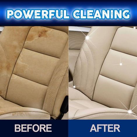 Nettoyant décontaminant pour nettoyage à sec, détachant en spray, nettoyant multifonctionnel pour cuir intérieur de voiture, mousse, agent de nettoyage à sec