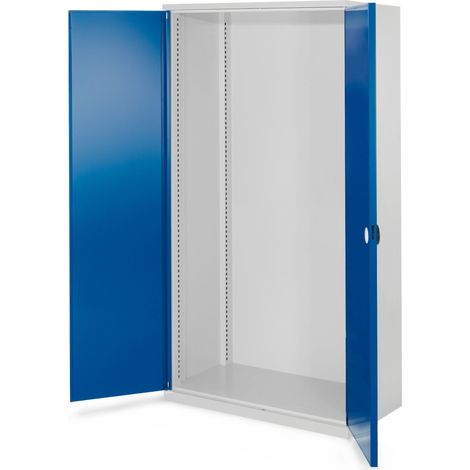 Kappes Schwerlastschränke ohne Mitteltrennwand 1950x1000x600mm Modell 40 Doppelwandtüren enzianblau