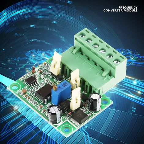 Module convertisseur de signal fréquence-tension 0-10 kHz vers 0-10 V avec isolation (1/5)