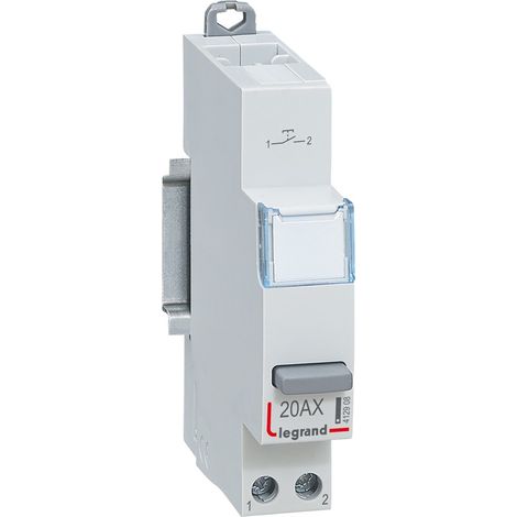 Poussoir modulaire simple fonction - 412908 - Legrand (1/5)