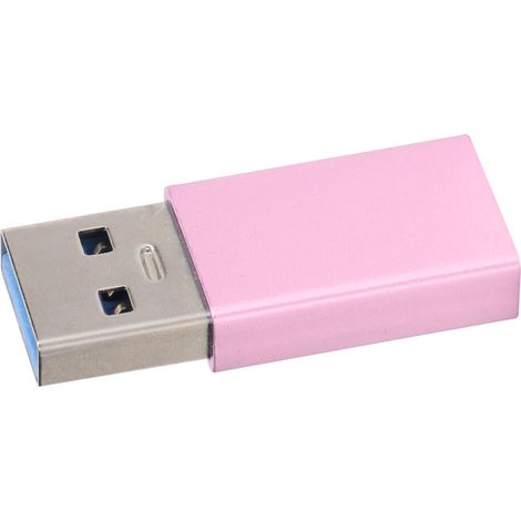 Dieser multifunktionale USB-C-auf-USB-A-Stecker-Adapter verfügt über Kupferleiter, unterstützt schnelles Laden und Datenübertragung und ist kompakt und tragbar, wodurch er sich für Ihre Geräte eignet. (1/4)