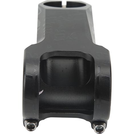Potence de vélo -17°, design ajouré noir, finition brillante, usinée CNC, rehausseur de guidon VTT remplaçable de 70 mm (1/5)