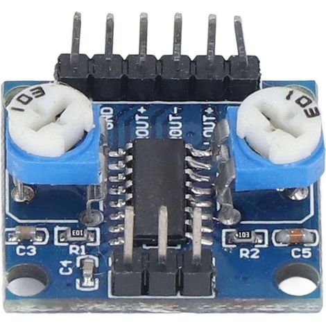 5 Pièces Carte Amplificateur Numérique 5Wx2 Module Stéréo avec Potentiomètre de Volume PAM8406 (1/5)