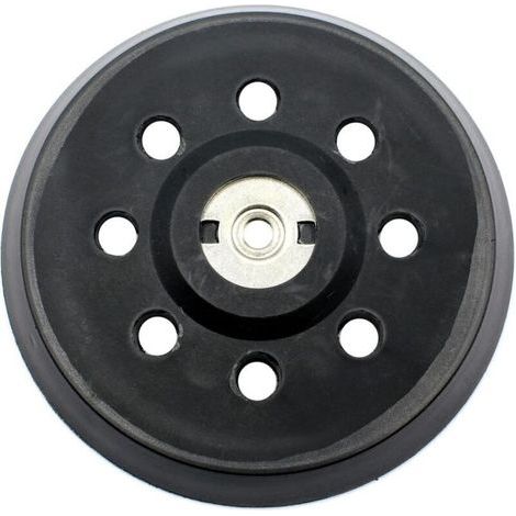 Plateau de Poncage, 125mm Plateau de Ponçage, Plateau pour Metabo SXE 325 Intec 425 Turbotec 631220000 (Noir) (1/4)