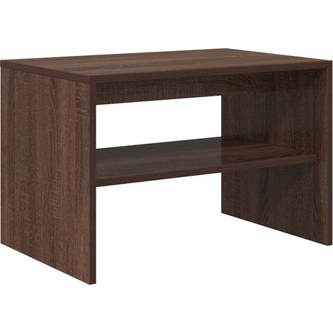 vidaXL Mobile Porta TV Rovere Marrone 60x40x40 cm Legno (1/5)