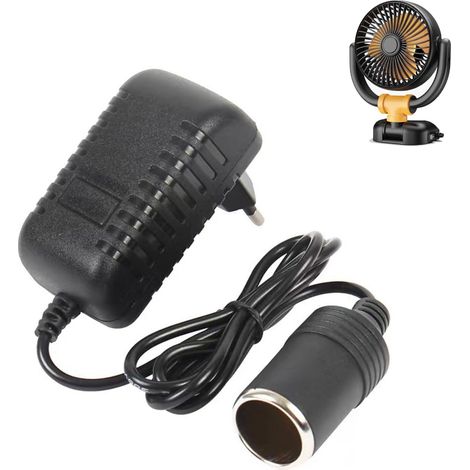 1PCS Adaptateur Prise Allume-Cigare 12V 2A,Convertisseur Adaptateur AC/DC,Adaptateur Prise Allume Cigare,Adaptateur Allume Cigare Prise,pour système de Navigation, convertisseur de Courant