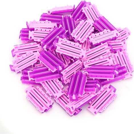 Pinces à friser manuelles pour racines de cheveux, outils de coiffure Preming Fluffy Barbers, pinces à permanente, 36 pièces (1/5)
