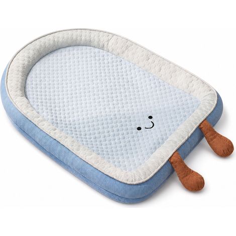 Panier Rafraîchissant pour Chiens et Chats, Couchage d'Été Motif Glace, Lavable (1/5)