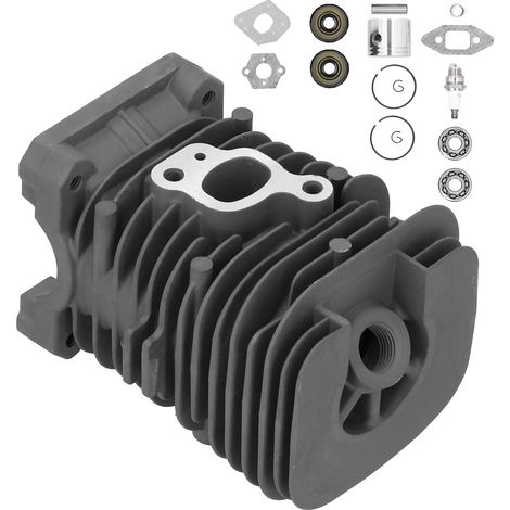Kit piston-cylindre 41,1 mm compatible avec les modèles Partner et Poulan 350, 351, 390, 420, 2150, 2250, 2450 et 2550. (1/5)