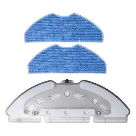 Kit de remplacement de support de balai pour aspirateur robot 360 S8 / TP-Link Tapo RV10/RV20/RV30 coussinets en microfibre (1/5)