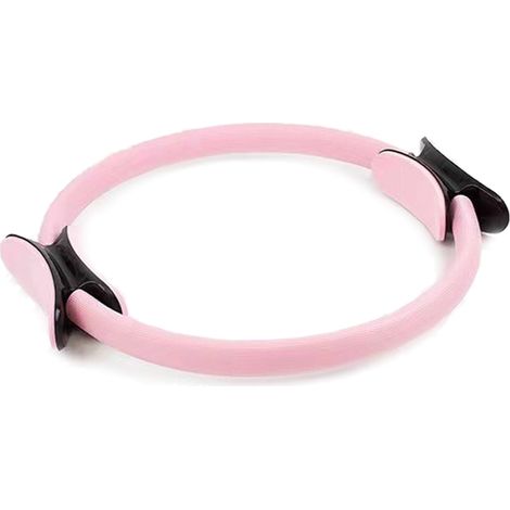 Cercle Pilates Fitness Anneau Minceur Corps Galbé Anti-Déformation Entraînement Bras Cuisses Jambes Rose (1/5)