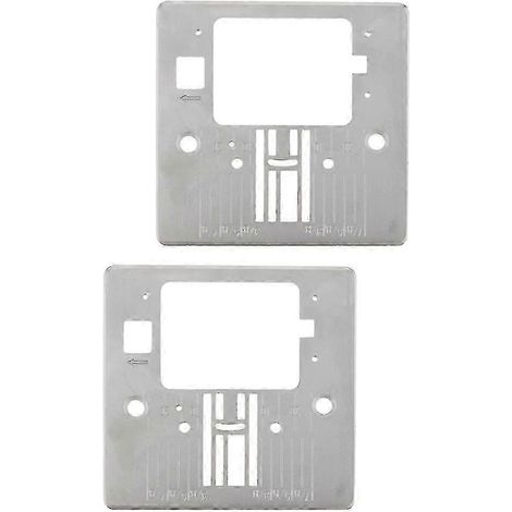 Lot de 2 plaques à aiguilles robustes Singer pour machines à coudre domestiques (1/5)