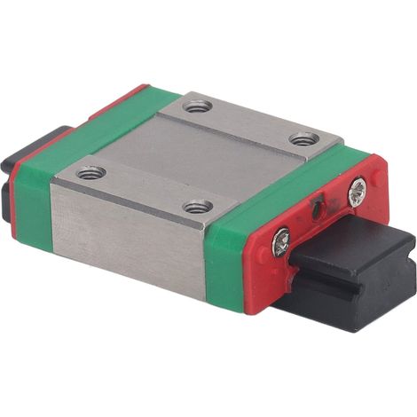 MGN12C Linearschlitten, Kugellager-Gleitblock für 3D-Drucker, Stahlführungswagen, Präzisionsschlitten, gleichmäßiger Hub, Ersatzteil. (1/5)