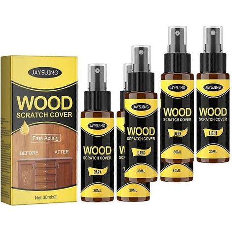 Ensemble de 3 produits d'entretien pour sols et meubles en bois à la cire d'abeille : polissage, éclaircissement, élimination des rayures, imperméabilisation, rénovation du bois, cire d'abeille nature (1/5)