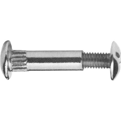 Giunzione per mobili 31 mm - nichelato conf. da 50 pz