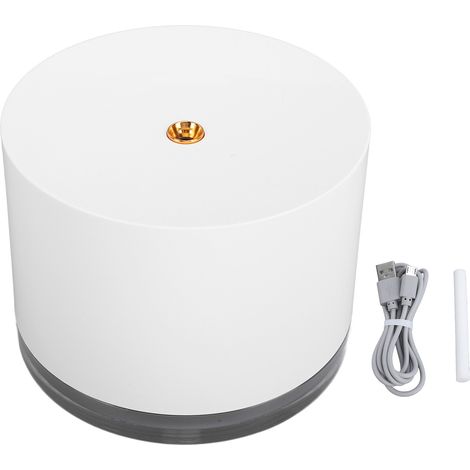 Kabelloser Luftbefeuchter (780 ml) – Dualer Nano-Nebelmodus, eingebauter Akku, LED-Nachtlicht, tragbarer Betrieb, Muttertagsgeschenk (Weiß)