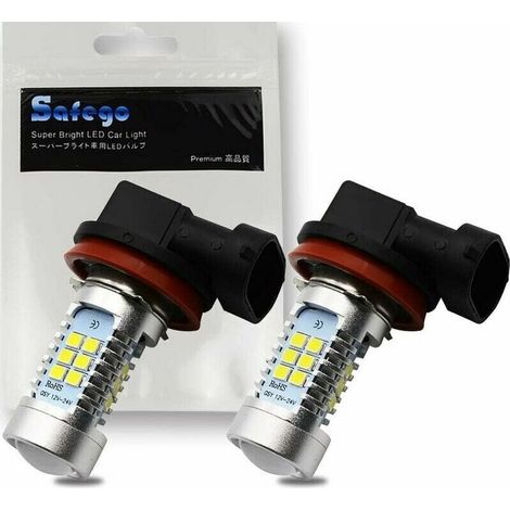 H11 Nebelscheinwerferlampe – Ultraweiße LED 21-2835SMD für Xenon-Nebelscheinwerfer – AquaForge