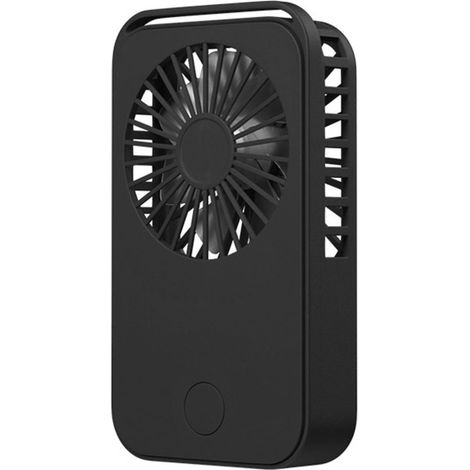 Ventilateur 3 en 1 – Batterie Externe – Support Téléphone – Pliable – Bureau/Voyage (1/5)