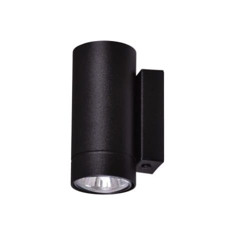 Applique murale noire tube métal GU10 Kaja Dopik K-4438