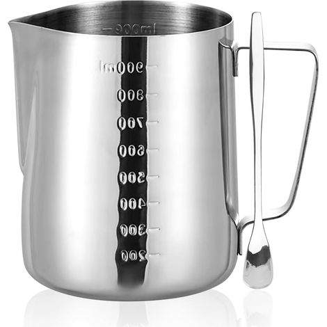 Pot de fusion 1000 ml gradué pour cire, bougies, beurre, fromage, chocolat et savon. (1/5)