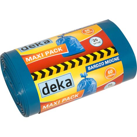 Sacs Maxi Pack très résistants bleus 60L A20 - D-300-0104