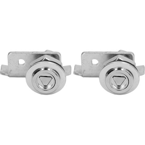 Lot de 2 verrous triangulaires universels pour portes d'ascenseur Mitsubishi (1/5)