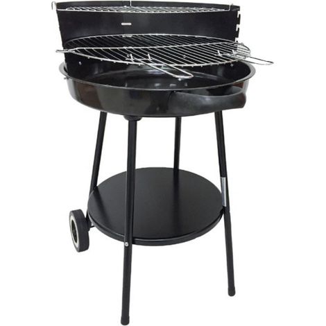 Barbeque Esterno A Carbonella Griglia Estate Campeggio In Acciaio Mod Illinois