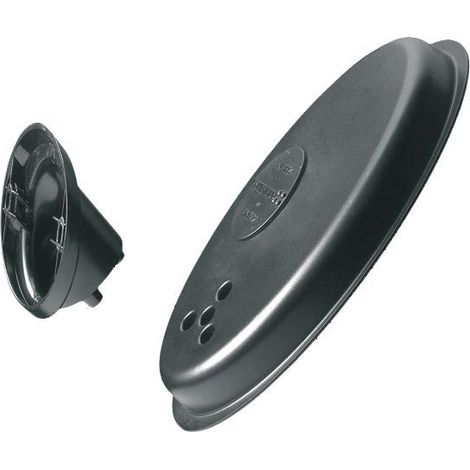 Braccetto di supporto e copertura per lombardo airy ovale, colore nero, lom lb11432 (1/3)