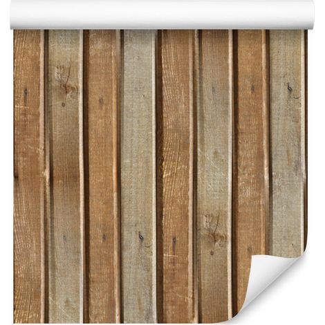 Carta da parati effetto legno per soggiorno e camera da letto, 50x1000 cm (1/5)