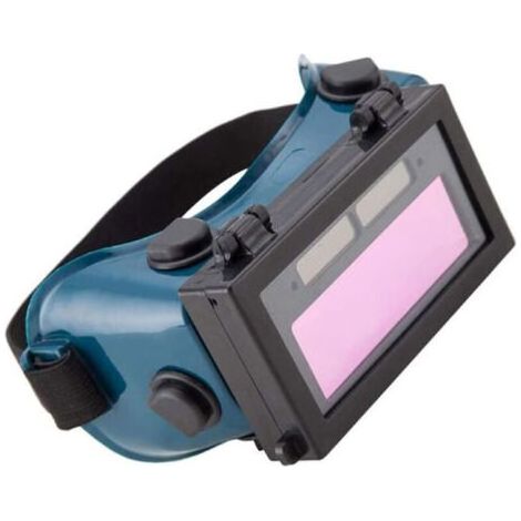 Masque de soudage à assombrissement automatique, lunettes de protection pour soudeur et chantier de construction - Équipement solaire sécurisé (1/4)