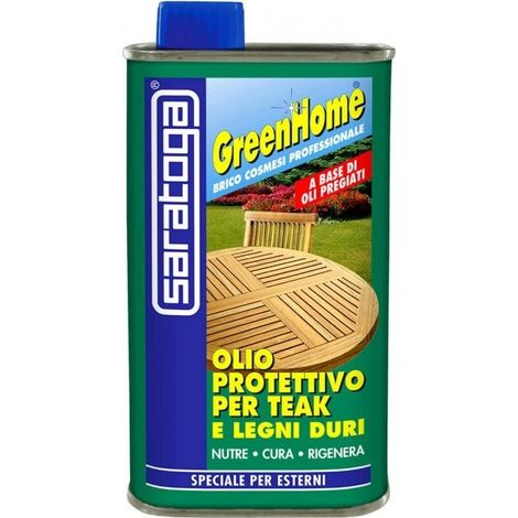 OLIO PROTETTIVO PER TEAK E LEGNI DURI DA 250 ML.