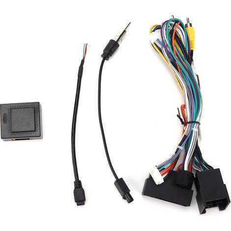 Adaptateur Faisceau de Câblage Auto 3 Pièces avec Boîtier Canbus pour Ford Focus/Escape, Kit de Remplissage de Connecteur Radio, Compatible Autoradio (1/5)