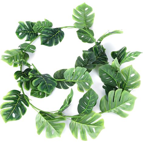 Plantes artificielles, vignes en rotin, plantes suspendues en plastique artificiel pour guirlande de mariage (1/5)