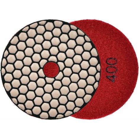 Strumento per piastrellista geko polishing pad 100mm uso a secco