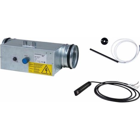 Pluggit externes elektrisches Vorheizregister Set für AC200 und ABH140 - ACHR200