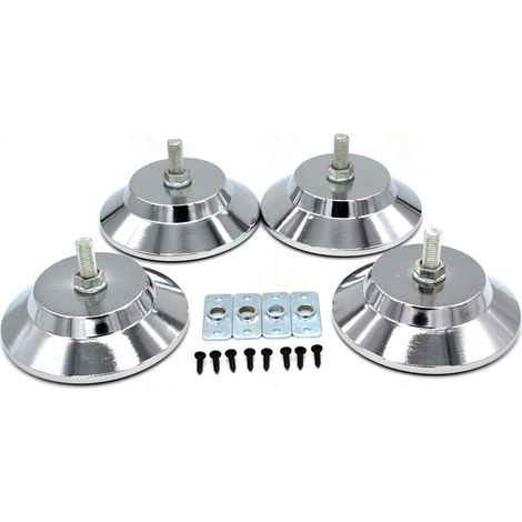 Quattro gambe regolabili per tavolo da biliardo, livellatori per mobili, gambe per alzare il tavolo, adatte a tavoli da calcio balilla, tavoli da air hockey e tavoli da biliardo. (1/4)
